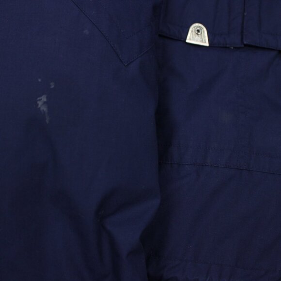 Vintage Triple Fat Goose Jacket Mens Large Blue Duck Down Parka Hip Hop 90s Y2K - Picture 3 of 16